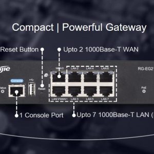 Gateway Thông Minh RUIJIE RG-EG2100-P V2 Tích Hợp PoE tại Hải Phòng