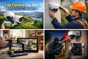 Lắp camera Cầu Đất